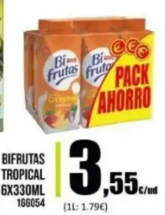 Family Cash Bi Frutas Tropical 6 x 330 ml oferta