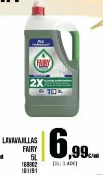 Family Cash Fairy Lavavajillas 5 L oferta