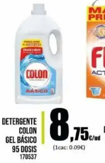 Family Cash Colon Detergente Gel Básico 95 dosis oferta