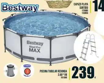 Family Cash Bestway Piscina Tubular Redonda 3.66*1M oferta