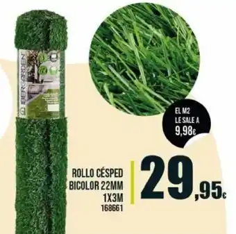 Family Cash Rollo Césped Bicolor 22 mm 1 x 3m oferta
