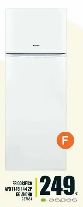 Family Cash Aspes Frigorifico AFD1145 144 2P 55 Ancho oferta
