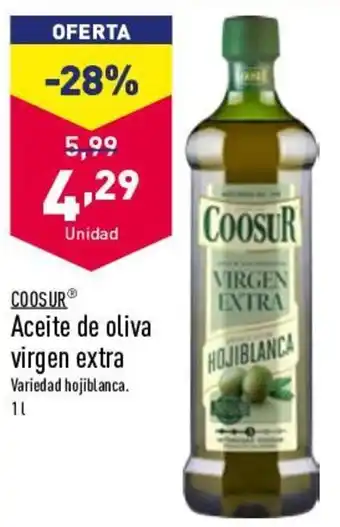 ALDI Coosur Aceite de Oliva virgen extra 1 l oferta