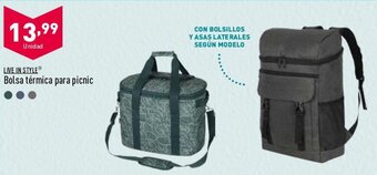 ALDI Live in Style Bolsa térmica para picnic oferta