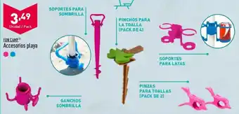 ALDI Fun Camp Accesorios playa oferta