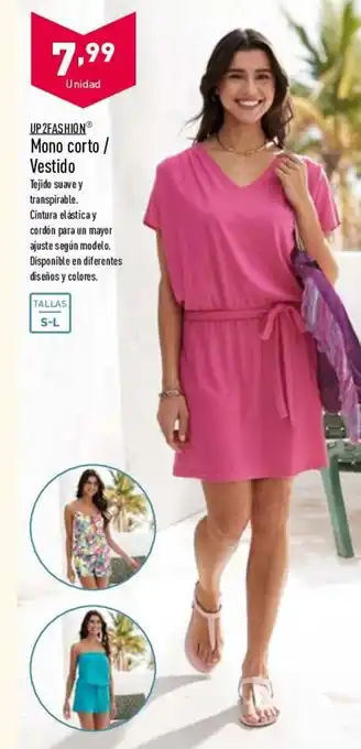 ALDI Up2Fashion Mono corto/ Vestido S-L oferta