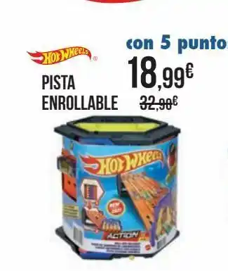 Carrefour Hot wheels pista enrollable oferta