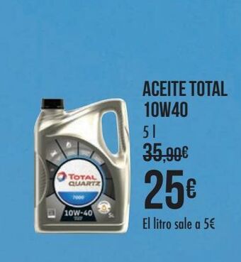 Carrefour Aceite total 10w40 oferta