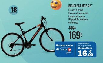 Carrefour Bicicleta mtb 26" oferta