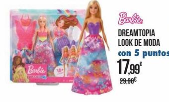 Carrefour Barbie dreamtopia look de moda oferta