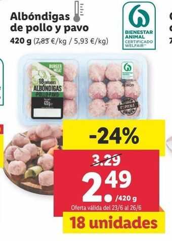 Lidl Albóndigas oferta
