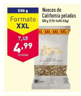 ALDI Nueces de California peladas 500g XXL oferta