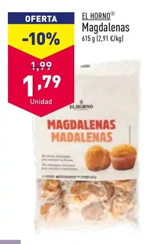 ALDI El Horno Magdalenas 615 g oferta