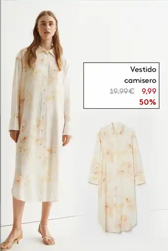 Vestido camisero
