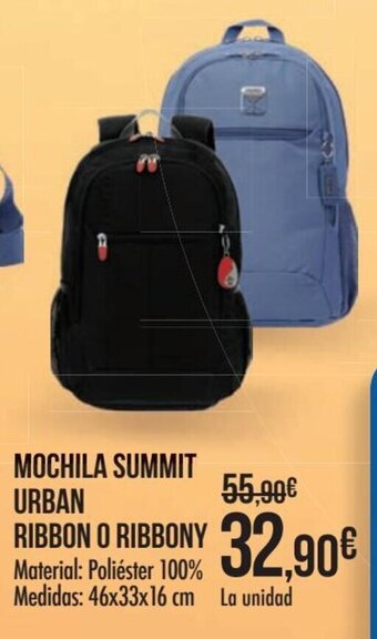 Carrefour Mochila summit urban ribbon o ribbony oferta