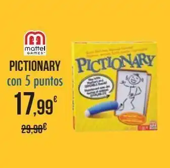 Carrefour Mattel games pictionary oferta