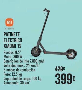Carrefour Patinete eléctrico xiaomi 1s oferta