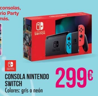 Carrefour Consola nintendo switch oferta