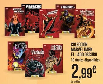 Carrefour Colección marvel dark: el lado oscuro oferta
