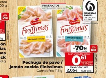 Maxi Dia Pechuga de pavo campofrío oferta