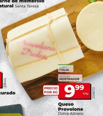 Maxi Dia Queso provolone oferta