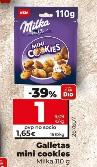 Maxi Dia Galletas milka oferta