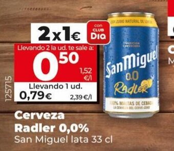 Maxi Dia Cerveza sin alcohol san miguel oferta