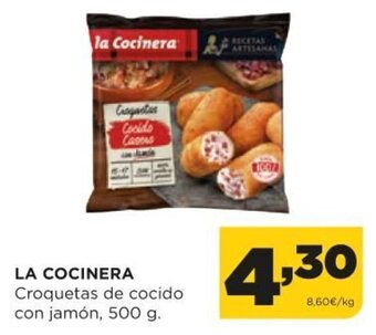 Alimerka La Cocinera Croquetas de cocido con jamón 500 g oferta