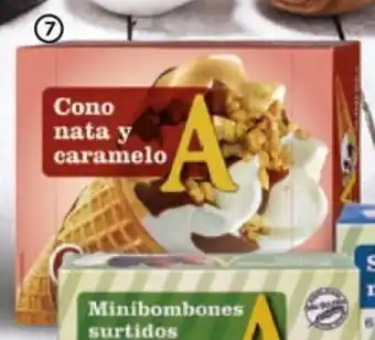 Alimerka Alimerka Helado de nata o nata y caramelo 6 uds. oferta