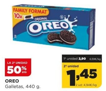 Alimerka Oreo Galletas 440 g oferta