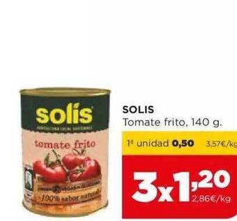Alimerka Solis Tomate Frito oferta