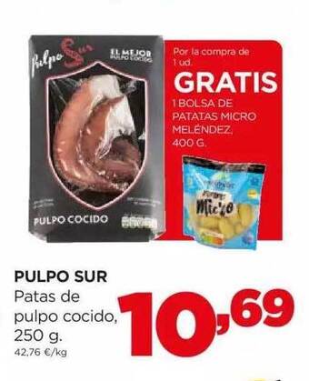 Alimerka Pulpo Sur Patas De Pulpo Cocido oferta