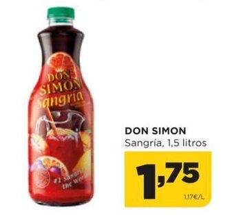 Alimerka Don Simon Sangría 1,5 litros oferta