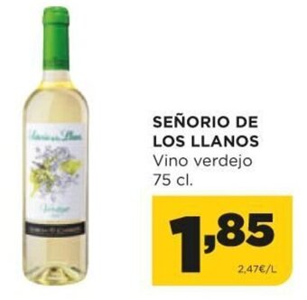 Alimerka Señorio De Los Llanos Vino verdejo 75 cl oferta