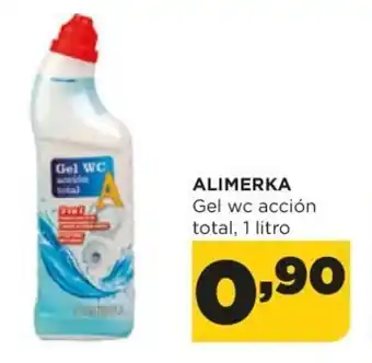 Alimerka Alimerka Gel wc acción total, 1 litro oferta