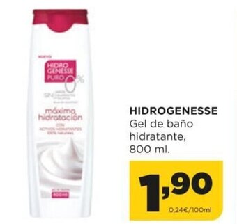 Alimerka Hidrogenesse Gel de baño hidratante, 800 ml. oferta