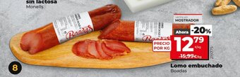 Maxi Dia Lomo embuchado Boadas oferta