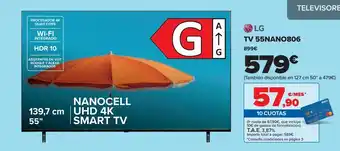 Carrefour Lg tv 55nano806 oferta