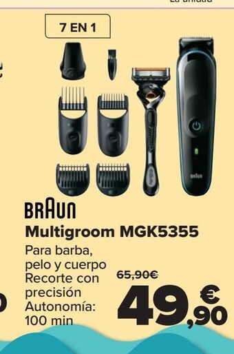 Carrefour Braun multigroom mgk5355 oferta