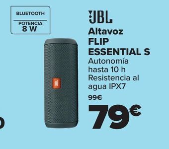 Carrefour Jbl altavoz flip essential s oferta
