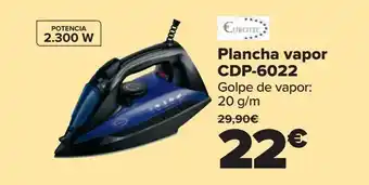 Carrefour Eurotech plancha vapor cdp-6022 oferta