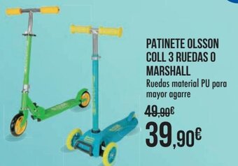Carrefour Patinete Olsson Coll 3 Ruedas O Marshall oferta