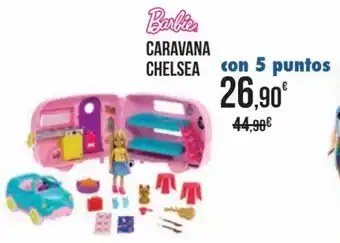 Carrefour Barbie Caravana Chelsea con 5 puntos oferta