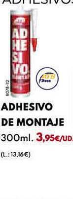 BricoCentro Adhesivo De Montaje oferta