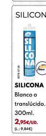BricoCentro Silicona oferta