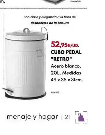 BricoCentro Cubo Pedal oferta