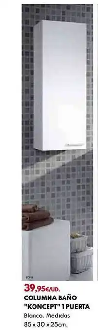 BricoCentro Columna Baño oferta