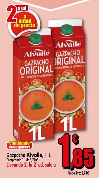 Unide Supermercados Gazpacho alvalle oferta