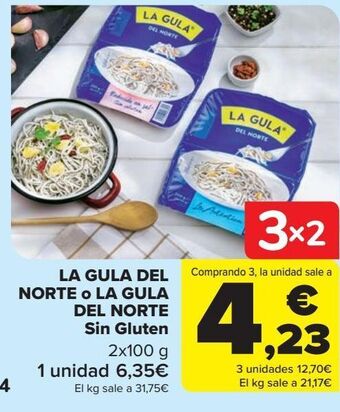 Carrefour La gula del norte o la gula del norte sin gluten oferta