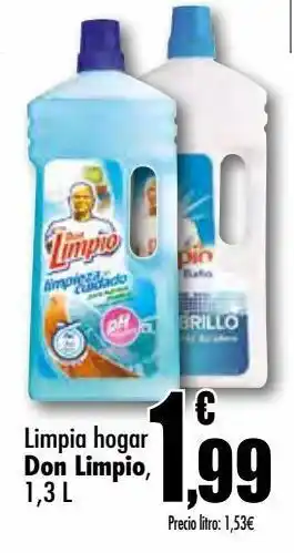 Unide Supermercados Limpia hogar don limpio oferta